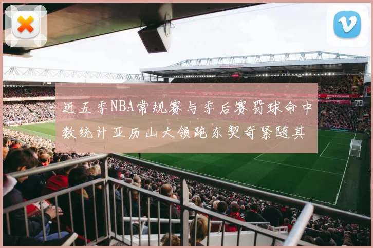 近五季NBA常规赛与季后赛罚球命中数统计亚历山大领跑东契奇紧随其后